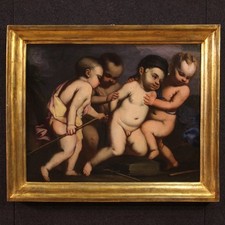 Dipinto giochi putti usato  Italia