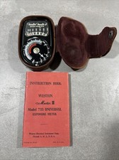 Weston master belichtungsmesse gebraucht kaufen  Melle