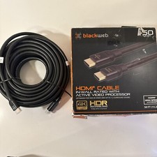 Blackweb wall hdmi for sale  Sterling