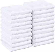 Usado, Toalhas de salão 100% algodão pacote com 12 toalhas de spa brancas em 16x27 polegadas comprar usado  Enviando para Brazil