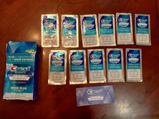😁 Kit de blanqueamiento dental Crest 3D blanco clásico vívido Whitestrips 22 tiras 10/26 segunda mano  Embacar hacia Mexico