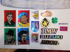 Adesivi stickers vintage usato  Trisobbio