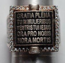 Anello con preghiera usato  Italia