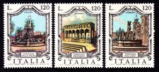 Usado, Conjunto completo de fontes Itália 1977 em perfeito estado, sem marca de charneira SC 1277-1279 comprar usado  Enviando para Brazil