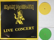 Usado, Iron Maiden raro EURO 2LP concerto ao vivo Manchester 4-3-82 muito bom estado+ novo na caixa metal comprar usado  Enviando para Brazil