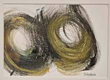 Abstract oil canvas for sale  Reston