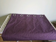 Purple curtains ringtop for sale  GRAYS