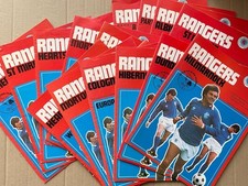 glasgow rangers programmes for sale glasgow rangers programmes for sale HITCHIN
