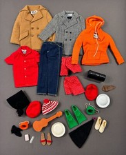Lote Ropa Muñeca Ken Vintage y Accesorios Zapatos Sombreros Chaquetas Etiquetados segunda mano  Embacar hacia Mexico