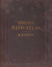 Stieler hand atlas usato  Roma