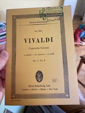 Vivaldi concerto grosso for sale  MALVERN