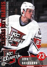2000-01 Kansas City Blades #15 Jeff Scissons comprar usado  Enviando para Brazil