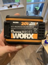 Worx battery w3551 for sale  LONDON