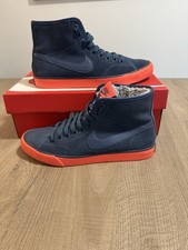 Nike Primo Court Camurça Média WTR Feminino Tamanho 8 Azul Laranja Pele Sintética Dentro 2015 comprar usado  Enviando para Brazil