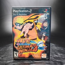 Naruto Shippuden: Ultimate Ninja 4 PS2 completo com manual na caixa 🎮 comprar usado  Enviando para Brazil