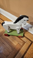 Vintage handmade wooden for sale  Flushing