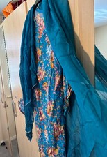 Blue asian dress for sale  DURHAM