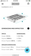 Decked drawers for sale  Woodland Hills