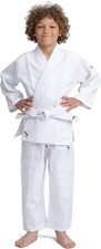 IPPONGEAR Strój judo Unisex dla początkujących, rozmiar 140, biały, używany na sprzedaż  PL