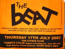 Beat ska band for sale  EDINBURGH