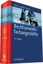 Handbuch rechtsanwaltsfachange gebraucht kaufen  Berlin