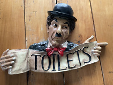 Charlie chaplin toilettenschil gebraucht kaufen  Gevelsberg