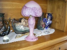 Lampe chevet opaline d'occasion  Grandvilliers