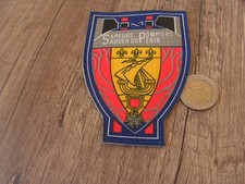 Patch anciens pompier d'occasion  Gréoux-les-Bains