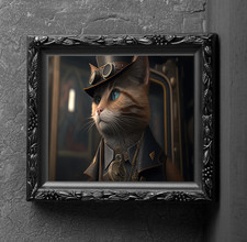 Steampunk orange tabby for sale  Hernando