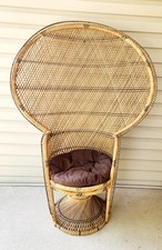 Vintage wicker peacock for sale  Cedar Lake