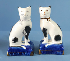 Antique pair staffordshire for sale  LOUGHBOROUGH