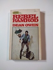 Rebel Ramrod By Dean Owen,  western novel, Manor Books, 1974, usado comprar usado  Enviando para Brazil