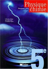 Physique chimie 5ème d'occasion  France