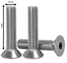 5mm countersunk screws for sale  ILFORD