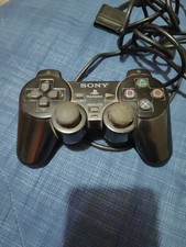 CONTROLLER PLAYSTATION 2 PAD ORIGINALE SONY PS2 JOYSTICK COLORE NERO X SLIM FAT comprar usado  Enviando para Brazil