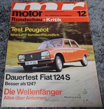 Motor rundschau 1970 gebraucht kaufen  Rastede