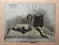 Antique signed drawing d'occasion  Expédié en Belgium
