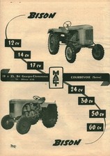 Publicité ancienne tracteur d'occasion  France