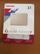 Usado, Disco rígido externo portátil Toshiba Canvio Advance 1TB USB 3.0 comprar usado  Enviando para Brazil