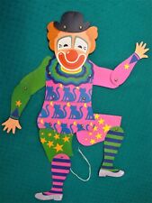 Clown carton marionnette d'occasion  Chauvigny