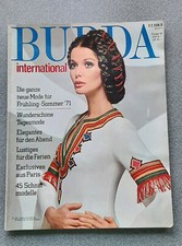 Modezeitschrift burda internat gebraucht kaufen  Kempten (Allgäu)