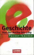 Pocket teacher geschichte gebraucht kaufen  Mönchengladbach