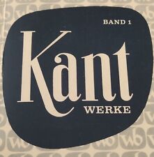 Kant werke 1968 gebraucht kaufen  Erftstadt