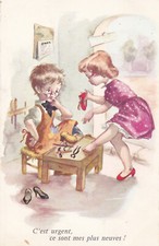 Cpsm fantaisie enfants d'occasion  France
