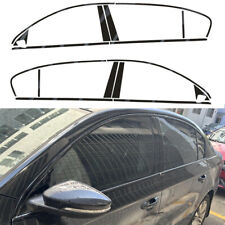 Guarnições de janela cromadas pretas foscas/brilhantes para Volkswagen Passat B7 2012-2016 comprar usado  Enviando para Brazil