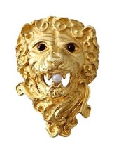 Lion brooch gold for sale  Columbus