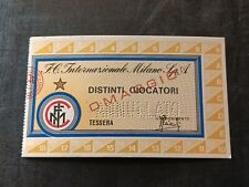 Calcio biglietto tessera usato  Zelo Buon Persico