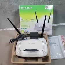 Roteador sem fio TP Link 300 Mbps TL-WR841N antenas testadas com cabo FRETE GRÁTIS comprar usado  Enviando para Brazil
