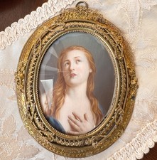 Antique miniature portrait for sale  USA