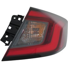 Lanterna traseira externa do lado direito do passageiro para Honda Civic Hatchback 2022-2024 comprar usado  Enviando para Brazil